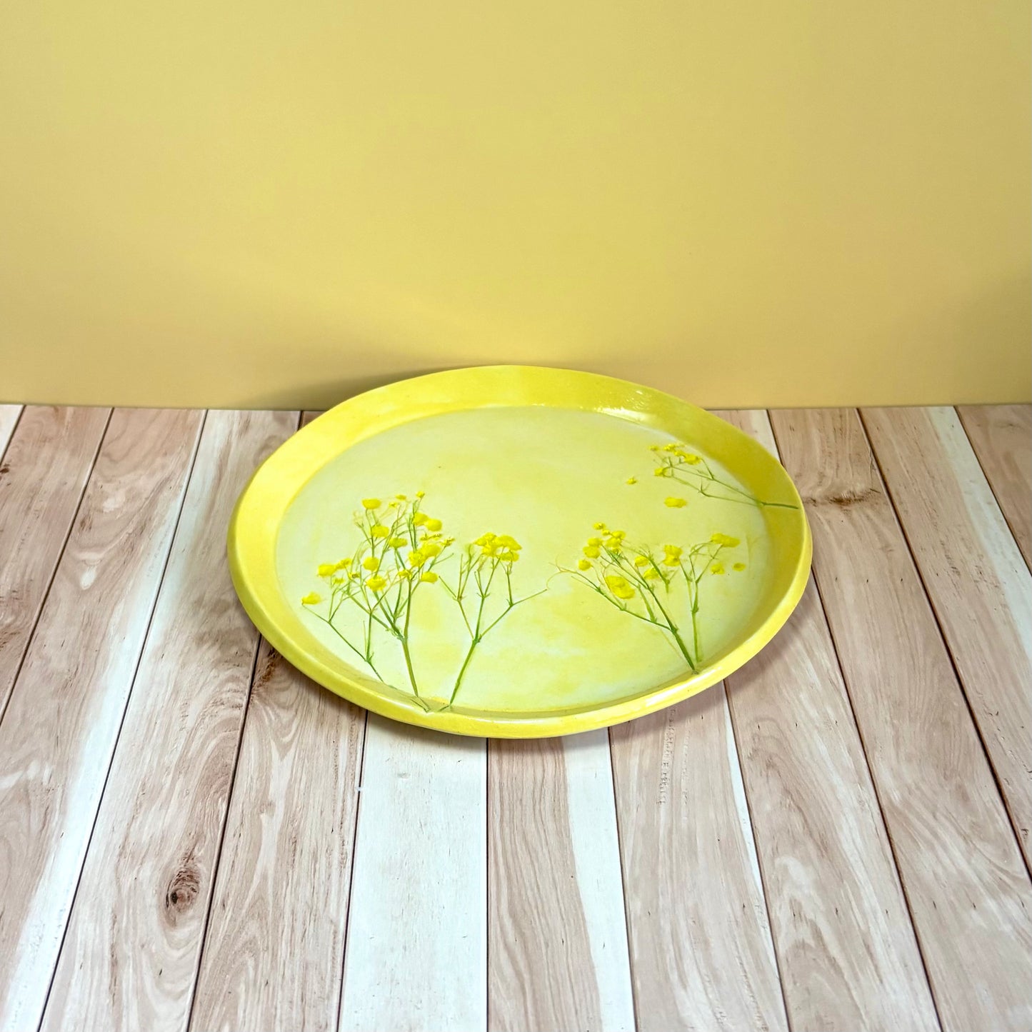 Australian Wattle | Handmade Ceramic Side Plate