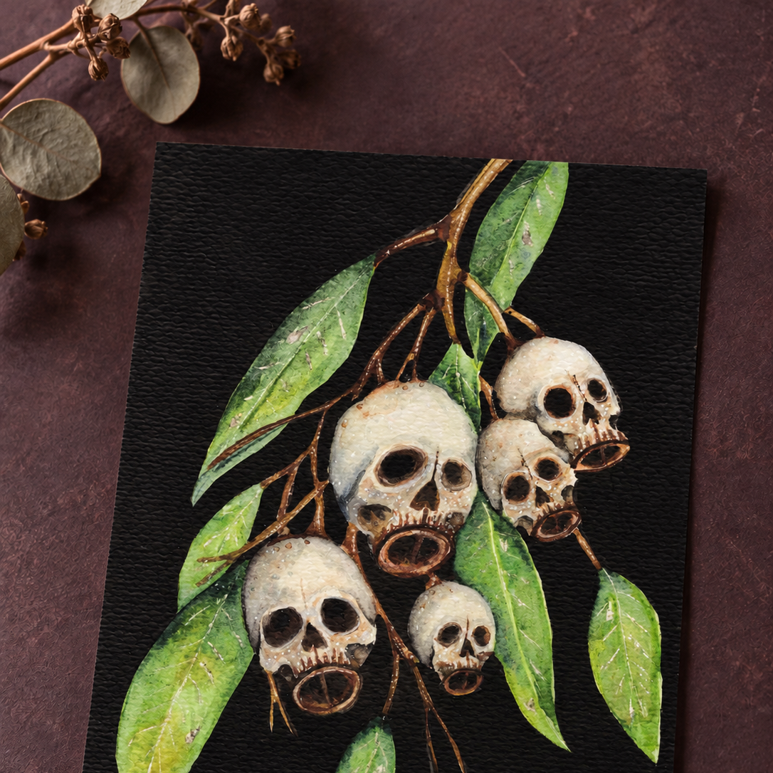 Deadly Gum Nuts Fine Art Print