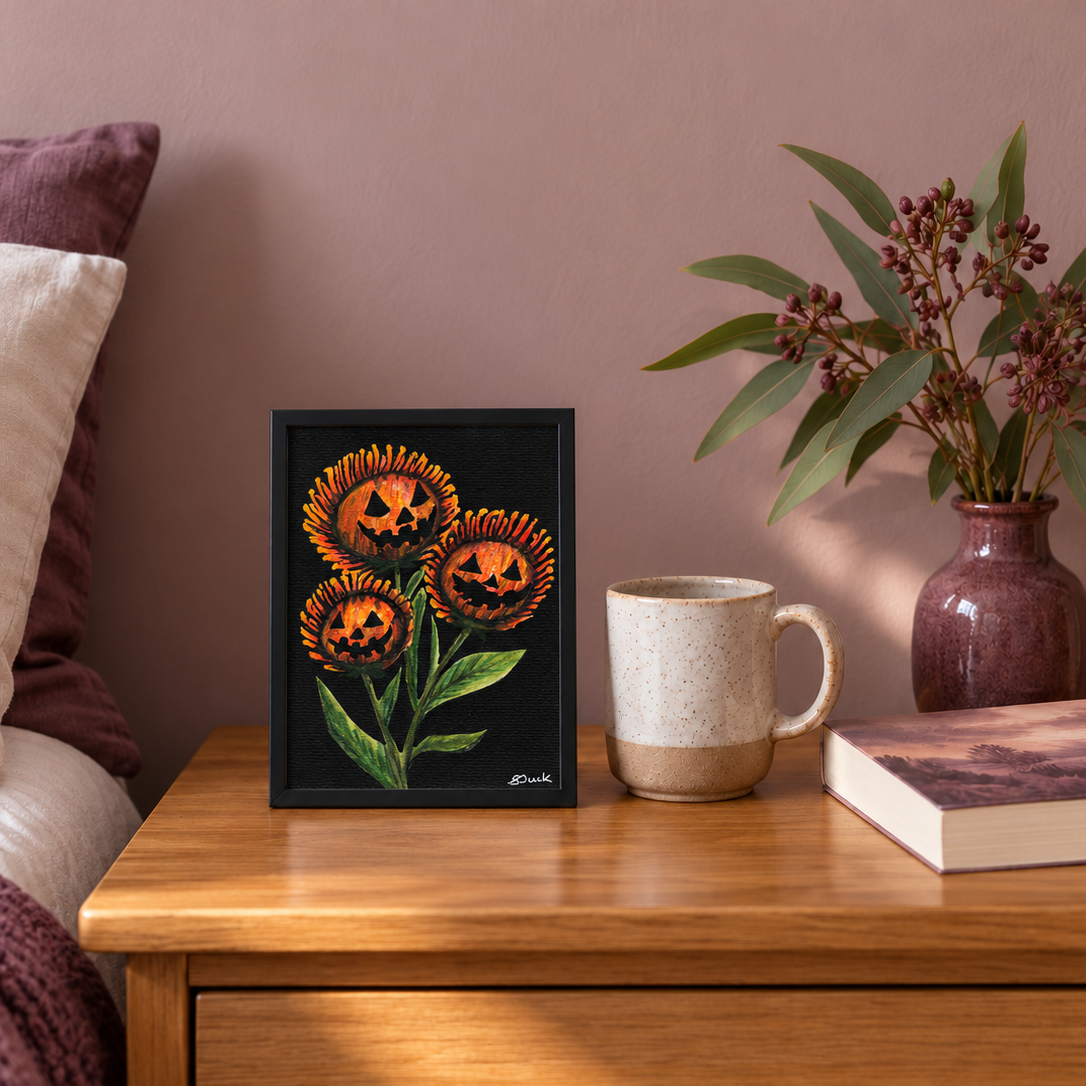 Grinning Grevillea Fine Art Print