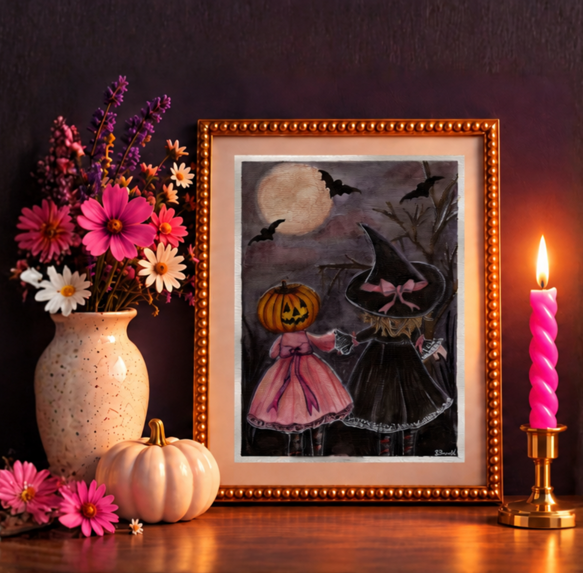 Spooky in Pink