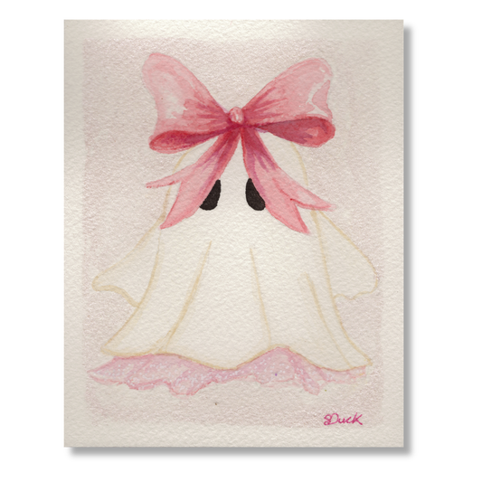 Pretty Little Haunting Mini Original Watercolour