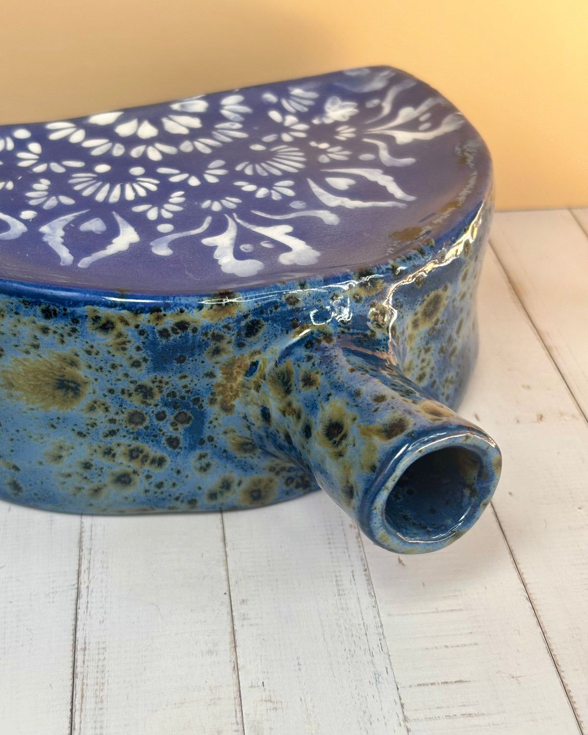 Blue Bloom | One of a Kind Stoneware Vase