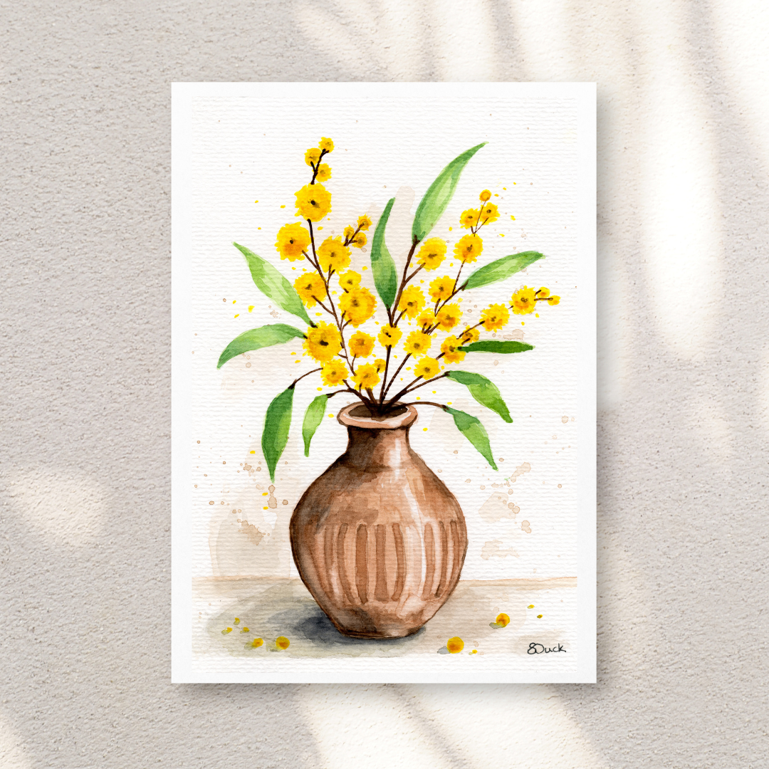 Wattle on the Table | Fine-Art Giclée Print