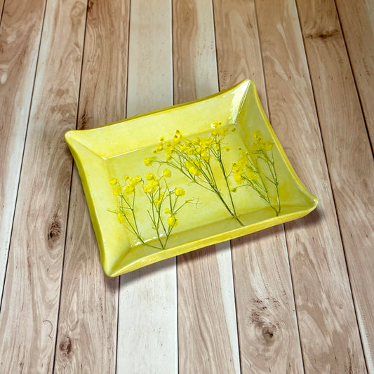 Australian Wattle | Handmade Ceramic Trinket Dish