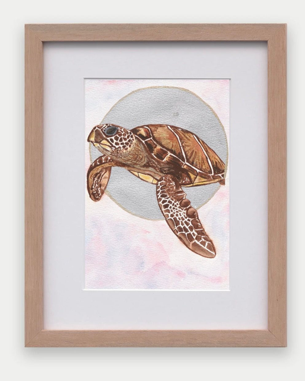 Ancient Current | Sea Turtle Mini Fine Art Print