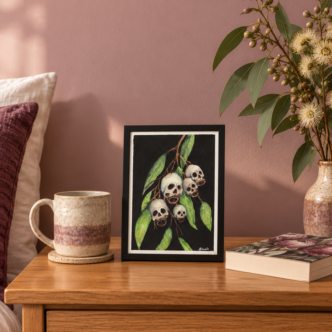 Deadly Gum Nuts Fine Art Print