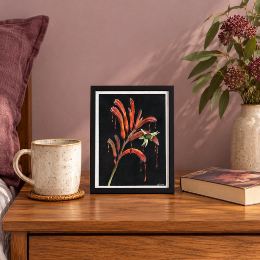 Dripping Paws Fine Art Print