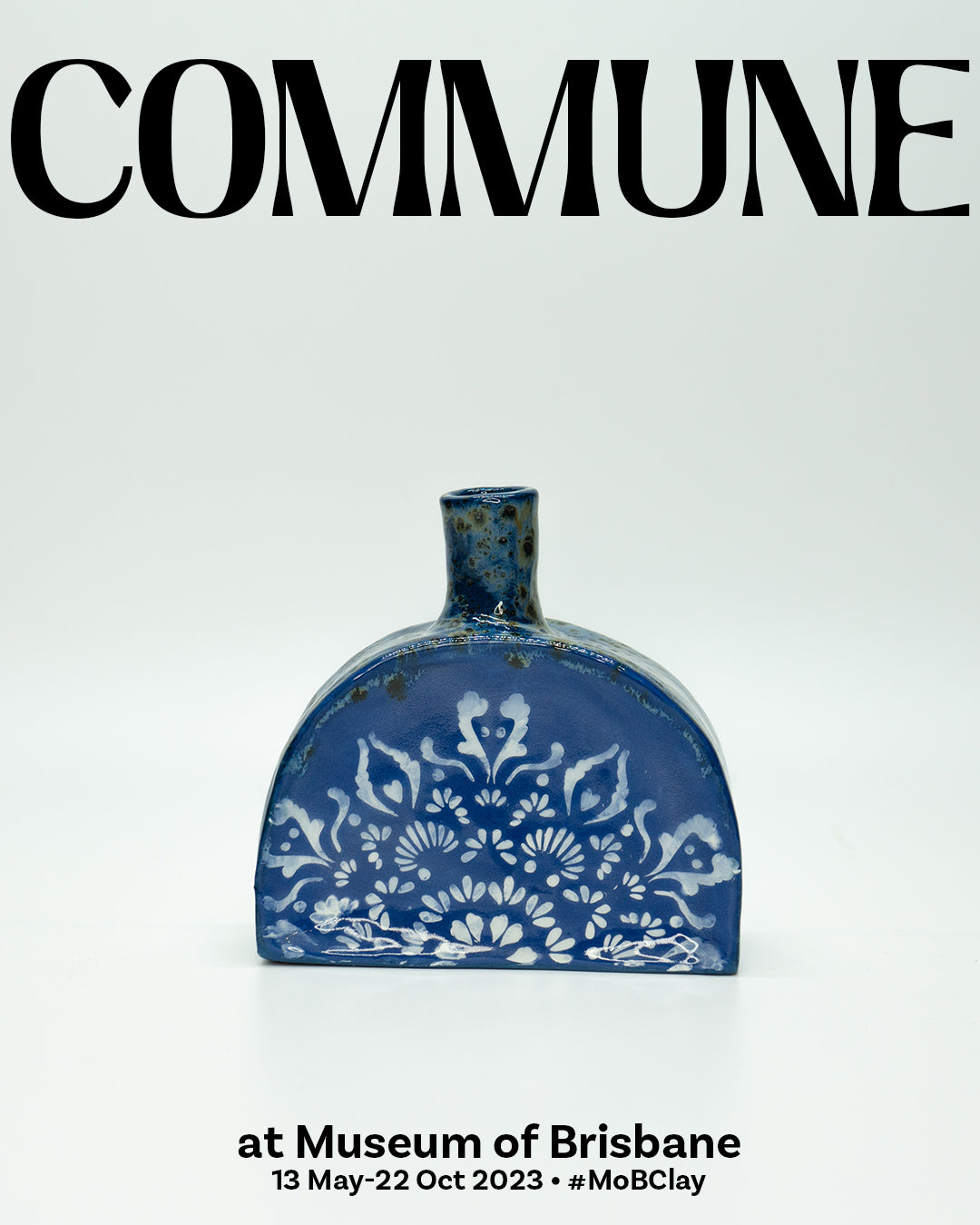 Blue Bloom | One of a Kind Stoneware Vase