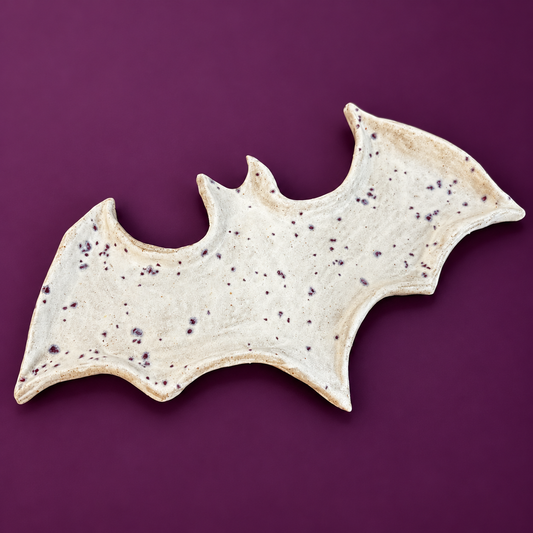 Going Batty Ceramic Trinket Dish
