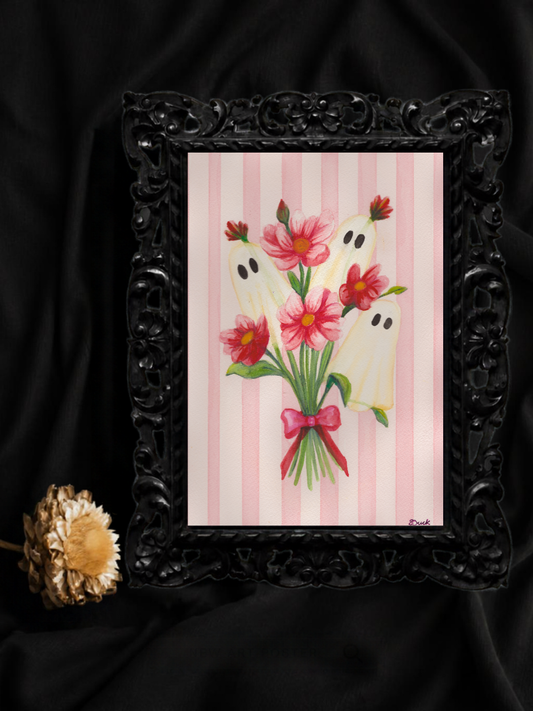 Ghostly Bouquet Fine Art Print